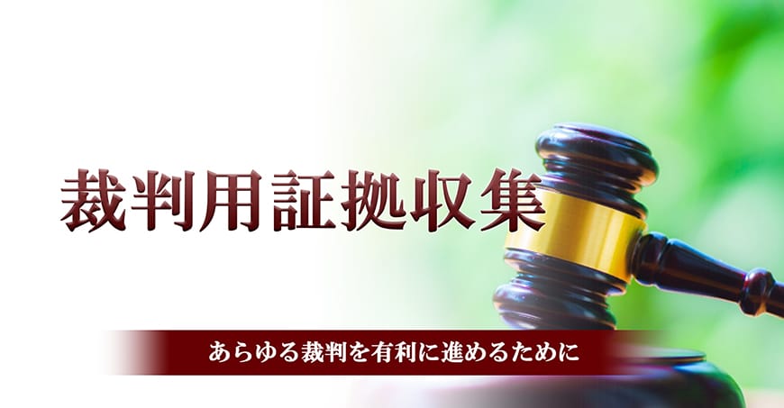 【岡崎市　探偵】裁判用証拠収集｜岡崎市で探偵をお探しならスマイルエージェント岡崎にお任せください。